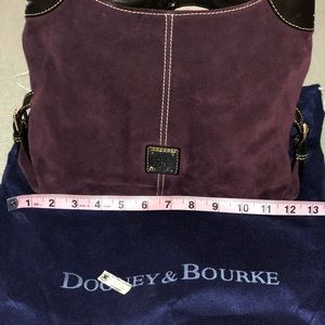 Dooney & Bourke suede purse